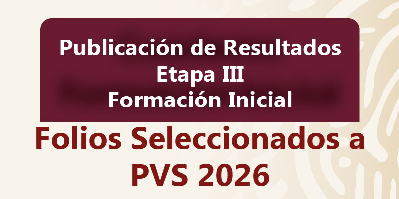 ETAPA III CONVOCATORIA 2026